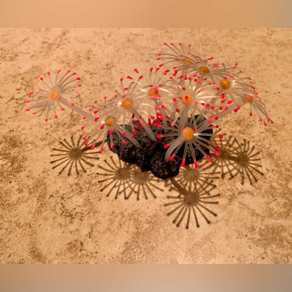 Top Fin Moveable Flowers Aquarium Ornament